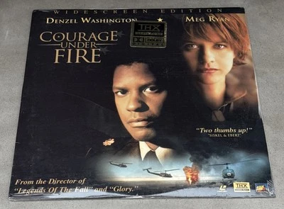 ЗАПЕЧАТАННЫЙ лазерный диск Courage Under Fire — Дензел Вашингтон и Мэг Райан — THX AC-3 WS - Изображение 1 из 2