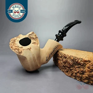 Nording Signature Natural Smooth Freehand Estate Briar Pipe, Unsmoked - Picture 1 of 10