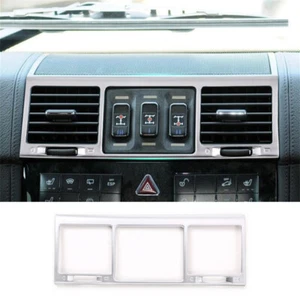 Borde de salida de aire plateado ABS CenterControl para Benz Clase G W463 G500 2004-11 - Imagen 1 de 10