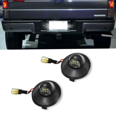 Lámpara de luz LED de matrícula para Ford F150 F250 F350 F450 1999-14 Ranger 1983-11 Foto 1 de 4