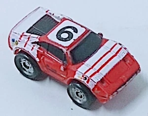 Micro Machines Galoob 1987 d'epoca - #9 Red Ferrari 308 Racing Stripes Auto - Foto 1 di 8