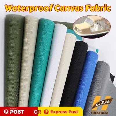 Auto Boat Marine Upholstery Canvas Fabric Water Repellent Awning Cover Materials - image 1 of 4
