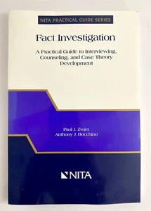 Fact Investigation A Practical Guide To Interviewing by Paul Zwier The Paperback - Picture 1 of 16