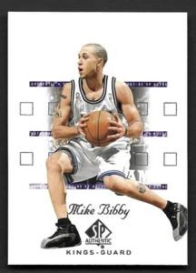 2001-02 SP Authentic #74 Mike Bibby Sacramento Kings - Picture 1 of 1