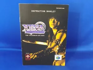 N64 Nintendo 64 Xena Warrior Princess - Manuale libretto originale autentico - solo - Foto 1 di 2