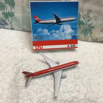 SCHABAK 1:600 LTU AIRBUS A330 Diecast Airliner Model Germany 954/30 EUC - Image 1 of 4