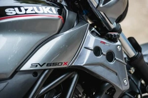 FOR SUZUKI SV650X SV650A SV650 SIDE COVER RADIATOR GUARD FAIRINGS YEAR 2016++ - Picture 1 of 9