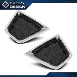 Par de cubiertas de bisel de luz antiniebla para parachoques delantero aptas para Jeep Renegade 19-23 - Imagen 1 de 12