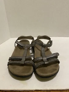 Sandalias de cuero Taos Zeal para mujer talla 9 multi correa cómodas - Imagen 1 de 6