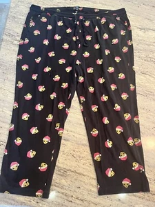 torrid Pigiama 3 Posti Letto Pantaloni di Natale, Nero - Foto 1 di 10