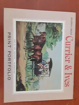 The Readers Digest Currier & Ives print portfolio 1980. - Image 1 of 4
