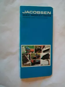 Datos rápidos del producto Jacobsen de colección jinetes y tractores años 80 ¡Especificaciones originales! - Imagen 1 de 3