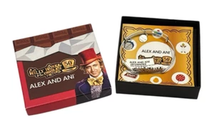 Willy Wonka Alex And Ani Snozzberries Bracelet 50th Anniversary Charm Bangle NEW - Picture 1 of 9