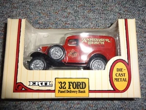 Ertl 1932 Ford Anheuser Busch Panel Delivery Diecast Bank 1991 1:25 - Picture 1 of 2