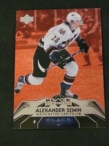 2007-08 UPPER DECK BLACK DIAMOND RUBY RED ALEXANDER SEMIN #82 #'ed 98/100 