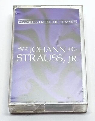 Favorites From The Classics Johann Strauss, Jr. Cassette Tape 1 Brand New Sealed - Image 1 of 4