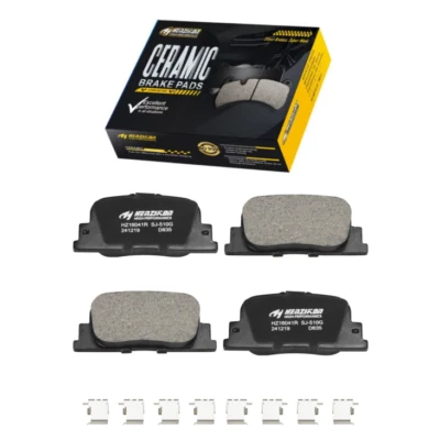 Rear Ceramic Brake Pads for 2005 2006 2007- 2010 Scion tC 2.4L Base Coupe 2-Door - Image 1 of 4