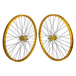 Juego de ruedas de rodamiento sellado de carreras 29""x1,75"" SE BMX DORADO - Imagen 1 de 1