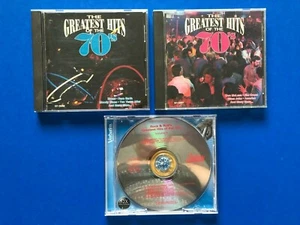 3 CDs "The Greatest Hits of the 70's" Vol.4,5&6 - Rock & Roll, Platinum, VG+  - Imagen 1 de 4