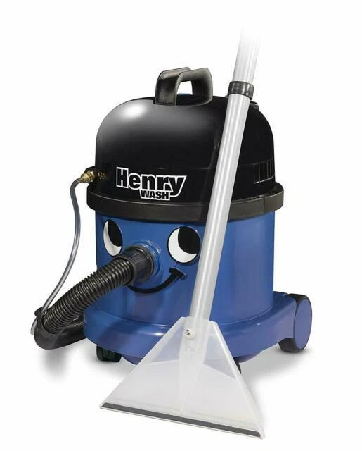 Henry HVW 370-2 1060W Corded Carpet Wet Vacuum Cleaner - Blue