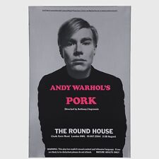 Andy Warhol Rare Original 1971 Andy Warhol's Pork Poster