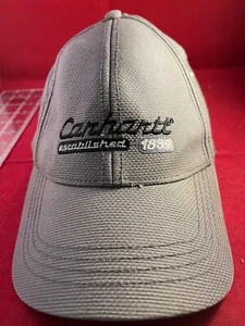 Carhartt Gray Adjustable Ballcap Wordmark Established 1889 - Bild 1 von 6