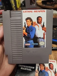 Lethal Weapon (Nintendo, 1993) NES With Manual & Sleeve Authentic TESTED - Picture 1 of 11