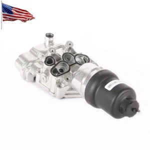 Engine Oil Filter Housing Aluminum Fit For VW Jetta/GLI 2006--2010 06F115397J - Picture 1 of 19
