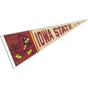 Iowa State University Throwback Vintage Full Size Pennant - Picture 1 of 4