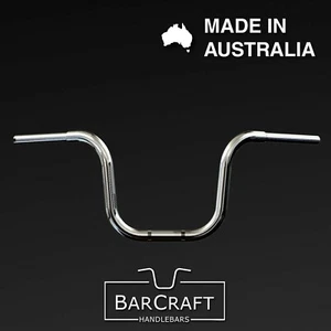 12" APE HANGERS | 1-1/4" | Harley Breakout FatBoy Softail Dyna Handlebars Chrome - Picture 1 of 9