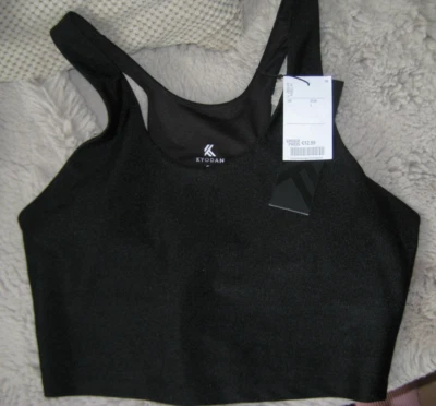 Sport BH von Kyodan G/L,schwarz,NeumitEtikett,82% Nylon,18% Spandex,85%Polyester - Bild 1 von 4