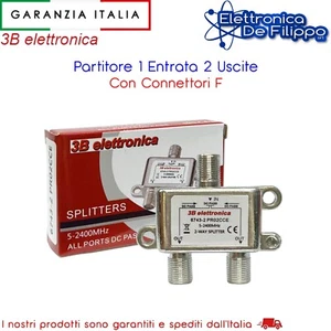 Partitore F Satellitare 2 Uscite - Foto 1 di 2