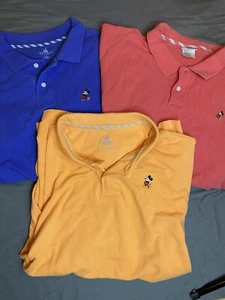Disney Parks Mickey Mouse Shirt Herren XXXL Golf Polo bestickt Classic Set - Bild 1 von 9