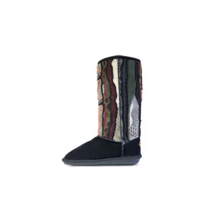 COOGI SWEATER Boots Womens Size 8.5 Black With Fleece Lined - Picture 1 of 9