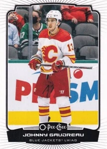 2022-23 O-Pee-Chee - #86 Johnny Gaudreau - Flames - All Proceeds to Charity - Picture 1 of 2