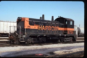 Original Rail Slide - IHB Indiana Harbor Belt 8721 Riverdale IL 1-25-1993 - Picture 1 of 1