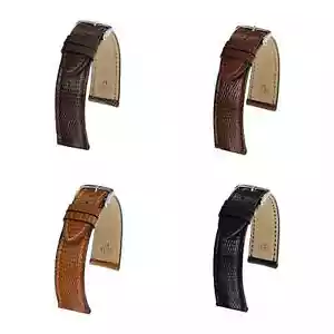 RIOS1931 Allure - Lizard Leather Watch Band (220) - 4 Colors - 5 Widths - Picture 1 of 8