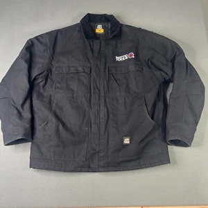 Matco Tools Jacket Mens XL Black Berne Embroidered Auto Mechanic Quilt Lined - Picture 1 of 15