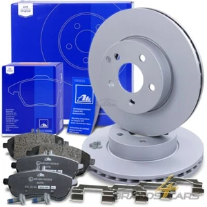 ATE BREMSSCHEIBEN + BELÄGE VORNE FÜR MERCEDES BENZ C-KLASSE W204 S204 C204 - Bild 1 von 12