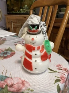 Vintage Schneemann JSNY Hartplastik Schneemann S&P - Hong Kong - Bild 1 von 3