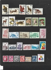 ROMINA STAMPS  29 DIFFERENT   CTO'S  NH & H   F-VF  Interesting Collection - Picture 1 of 1