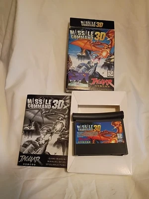 Atari Jaguar Missile Command 3D Complete in Box - Image 1 of 4
