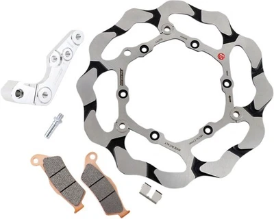 KIT DE ROTOR DELANTERO BATFLY S3 DE GRAN TAMAÑO DE FRENOS 270 MM Se adapta a: Husaberg FE450, FE350, FE2 Foto 1 de 3