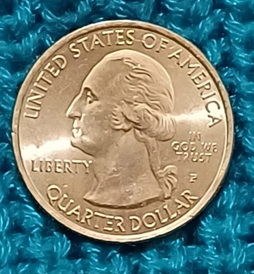 2013-P 25C Washington Quarter With Mount Rushmore On The Reverse Side - Image 1 of 4