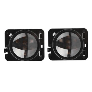 Pair Of LED Turn Signal Side Marker Light Fits For JK 2007-2 - Picture 1 of 14