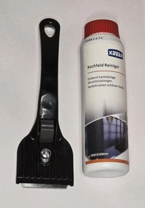 Xavax Ceran Induktion Kochfeld-Reinigungsset 2-tlg. Reiniger Schaber - Bild 1 von 2