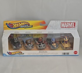Mattel Hot Wheels RacerVerse Marvel Characters Set of 5 Die-Cast Hot Wheels Cars