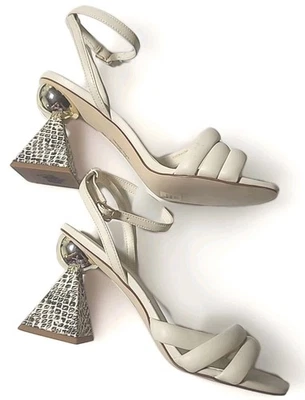 Avante Garde Circus NY by Sam Edelman Bobbie Ball & Pyramid Heels Sandals 8.5  - Image 1 of 4