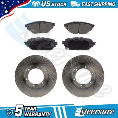 Juego de pastillas de freno delanteras rotor de freno de disco para Mitsubishi Fuso Canter FE160 2012-2014 Foto 1 de 4