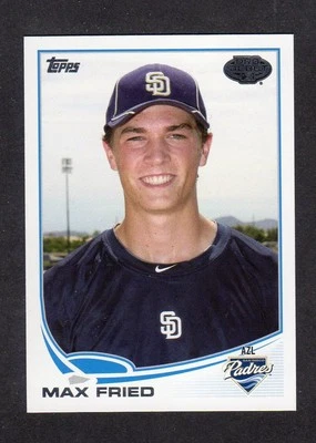 2013 TOPPS DEBUT #163 Max Fried  SAN DIEGO PADRES  ROOKIE  NM+   A - Image 1 of 2
